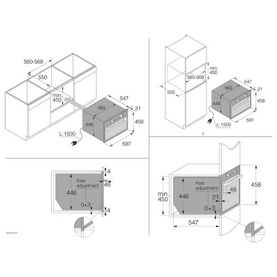 Духовой шкаф ASKO OCS8487B компактный с паром Духовой шкаф ASKO OCS8487B компактный с паром
