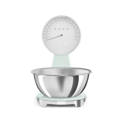 Кухонные весы SMEG KSF01PGWW пастельный зеленый Кухонные весы SMEG KSF01PGWW пастельный зеленый