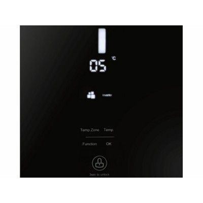 Холодильник MAUNFELD MFF177NFB Slim Inverter Холодильник MAUNFELD MFF177NFB Slim Inverter