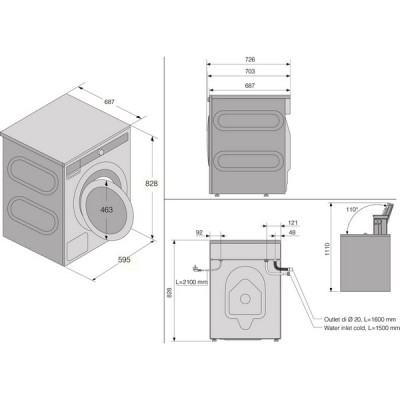 Стиральная машина ASKO W5114RXLW Стиральная машина ASKO W5114RXLW