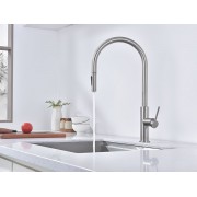 Смеситель Paulmark Senso Se215180-BS, брашированная сталь