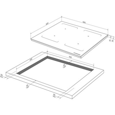 Варочная панель Kuppersberg ICI 629 индукционная Варочная панель Kuppersberg ICI 629 индукционная