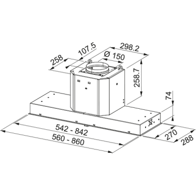 Вытяжка Franke FMY 908 BI BK (110.0456.724) Вытяжка Franke FMY 908 BI BK (110.0456.724)