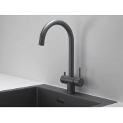 Смеситель Granula KS-7104, графит матовый