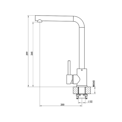 Смеситель Florentina Фабио брауни Смеситель Florentina Фабио брауни