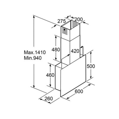 Вытяжка MAUNFELD Fermana 60 золото Вытяжка MAUNFELD Fermana 60 золото