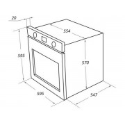 Духовой шкаф MAUNFELD EOEH.7611SCB