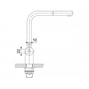 Смеситель Franke Atlas Neo Sensor pull-out, выдв. лейка, нерж. сталь (115.0625.523)