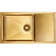 Мойка Paulmark Wing PM217844-BG, брашированное золото