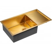 Мойка Paulmark Wing PM217844-BG, брашированное золото