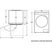 Стиральная машина MAUNFELD MFWM106WH05