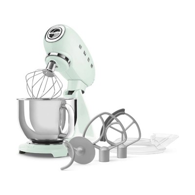 Планетарный миксер SMEG SMF05PGEU пастельный зеленый Планетарный миксер SMEG SMF05PGEU пастельный зеленый