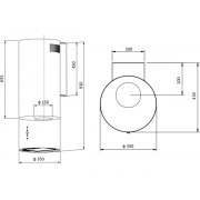 Вытяжка EXITEQ EX-1296 black