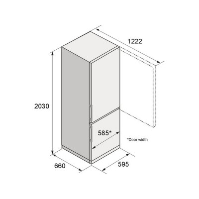 Холодильник ASKO RFC226RNBS1 Холодильник ASKO RFC226RNBS1