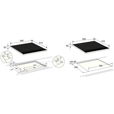 Варочная панель ASKO HI1655MF индукционная Варочная панель ASKO HI1655MF индукционная