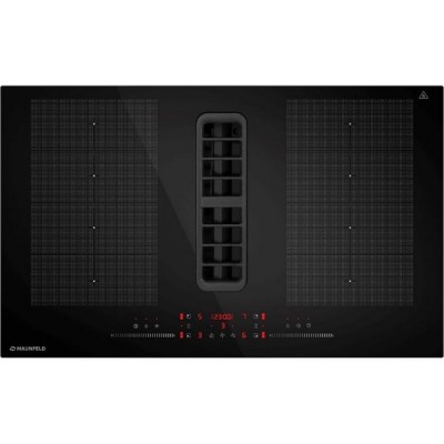 Варочная панель MAUNFELD MIHC834SF2BK индукционная с вытяжкой Варочная панель MAUNFELD MIHC834SF2BK индукционная с вытяжкой