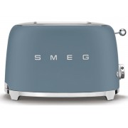 Тостер на 2 ломтика SMEG TSF01SBMEU cиний шторм матовый