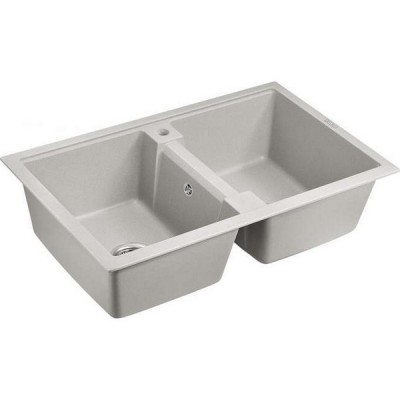 Мойка Paulmark Tandem 80/2 PM238150-GR, серый Мойка Paulmark Tandem 80/2 PM238150-GR, серый