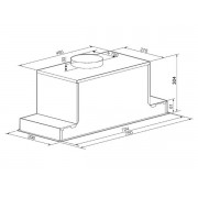 Вытяжка GRAUDE LB 75.1 W