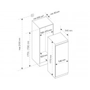 Морозильная камера Bertazzoni FRZ603UBNPTC/20 встраиваемая