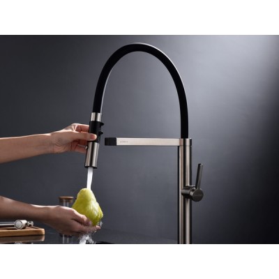 Смеситель Paulmark Leader Le214101-NI, никель Смеситель Paulmark Leader Le214101-NI, никель