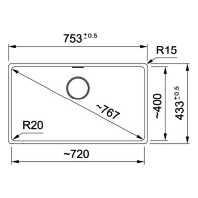 Мойка Franke MRG 110-72, черный матовый, стоп-вент. (125.0741.507) Мойка Franke MRG 110-72, черный матовый, стоп-вент. (125.0741.507)