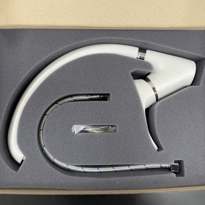 Смеситель МРАМОР Crema белый GR 331 Смеситель МРАМОР Crema белый GR 331