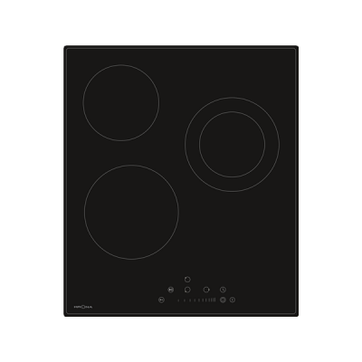 Варочная панель KRONA LAUREL 45 BL электрическая Варочная панель KRONA LAUREL 45 BL электрическая