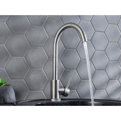 Смеситель Handmade SUS124-017F, нерж.сталь Смеситель Handmade SUS124-017F, нерж.сталь