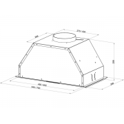 Вытяжка Kuppersberg INTRO 60 Black