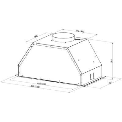 Вытяжка Kuppersberg INTRO 60 Black Вытяжка Kuppersberg INTRO 60 Black