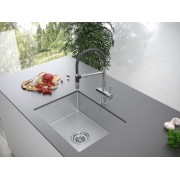 Мойка Paulmark Isar PM805951-BS, брашированная нерж. сталь