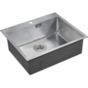 Мойка Paulmark Isar PM805951-BS, брашированная нерж. сталь