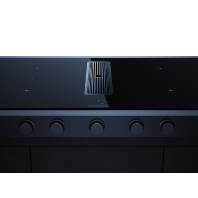 Варочная панель Kuppersbusch KMI 9850.1 SR-S Stainless steel индукционная с вытяжкой Варочная панель Kuppersbusch KMI 9850.1 SR-S Stainless steel индукционная с вытяжкой