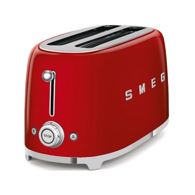 Тостер на 4 ломтика SMEG TSF02RDEU красный Тостер на 4 ломтика SMEG TSF02RDEU красный