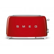 Тостер на 4 ломтика SMEG TSF02RDEU красный