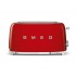 Тостер на 4 ломтика SMEG TSF02RDEU красный Тостер на 4 ломтика SMEG TSF02RDEU красный
