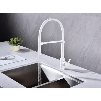 Смеситель Paulmark Halt Ha214021-431, белый матовый Смеситель Paulmark Halt Ha214021-431, белый матовый