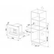 Кофемашина FRANKE FMY 45 CM XS (131.0627.473) встраиваемая