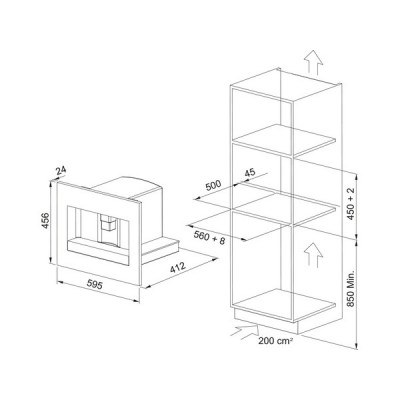 Кофемашина FRANKE FMY 45 CM XS (131.0627.473) встраиваемая Кофемашина FRANKE FMY 45 CM XS (131.0627.473) встраиваемая