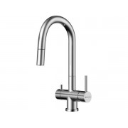 Смеситель Omoikiri Akita-S-BN латунь/нержавеющая сталь (4994302)