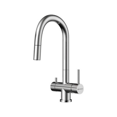 Смеситель Omoikiri Akita-S-BN латунь/нержавеющая сталь (4994302) Смеситель Omoikiri Akita-S-BN латунь/нержавеющая сталь (4994302)