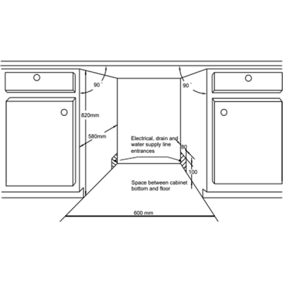 Посудомоечная машина De Dietrich FDD422QJ2 Посудомоечная машина De Dietrich FDD422QJ2
