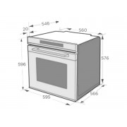 Духовой шкаф MAUNFELD MEOM729PW