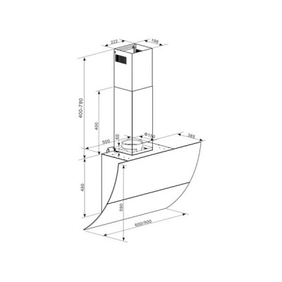 Вытяжка GRAUDE DH 90.3 GE Вытяжка GRAUDE DH 90.3 GE