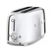 Тостер на 4 ломтика SMEG TSF02SSEU хром