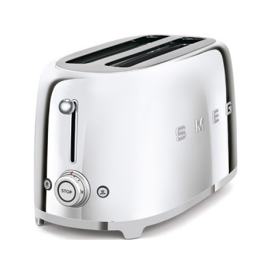 Тостер на 4 ломтика SMEG TSF02SSEU хром Тостер на 4 ломтика SMEG TSF02SSEU хром