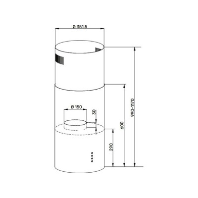 Вытяжка Kuppersberg TUBA 35 X Вытяжка Kuppersberg TUBA 35 X