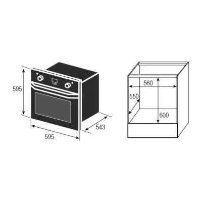 Духовой шкаф Kanzler O 509 S Духовой шкаф Kanzler O 509 S