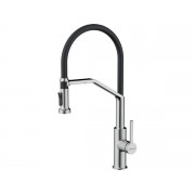 Смеситель Omoikiri Makkari 2 Plus-SB-BN-BL латунь/нержавеющая сталь/черный (4994494)